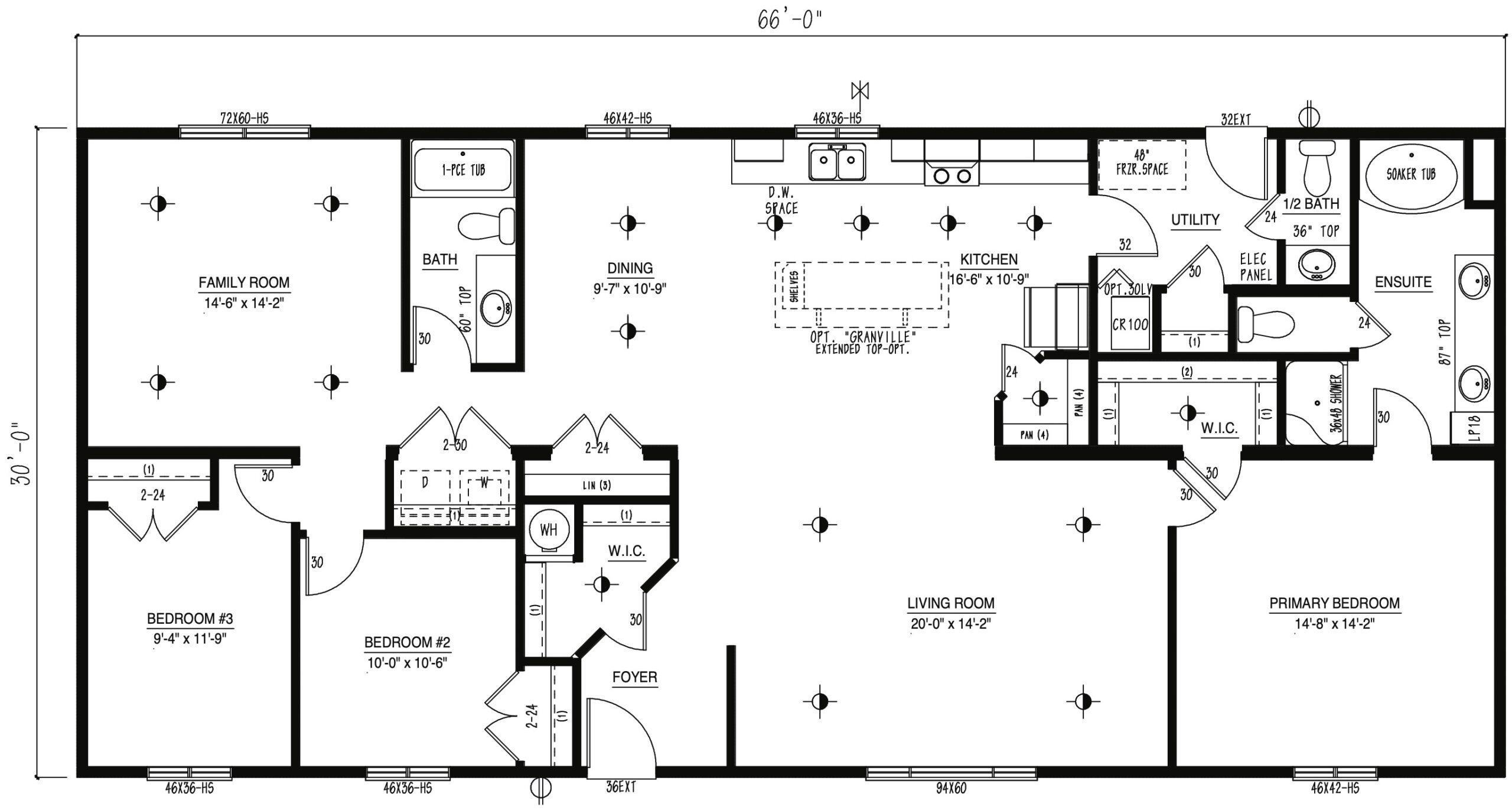 The Cordelia - RTM wide modular home floor plan