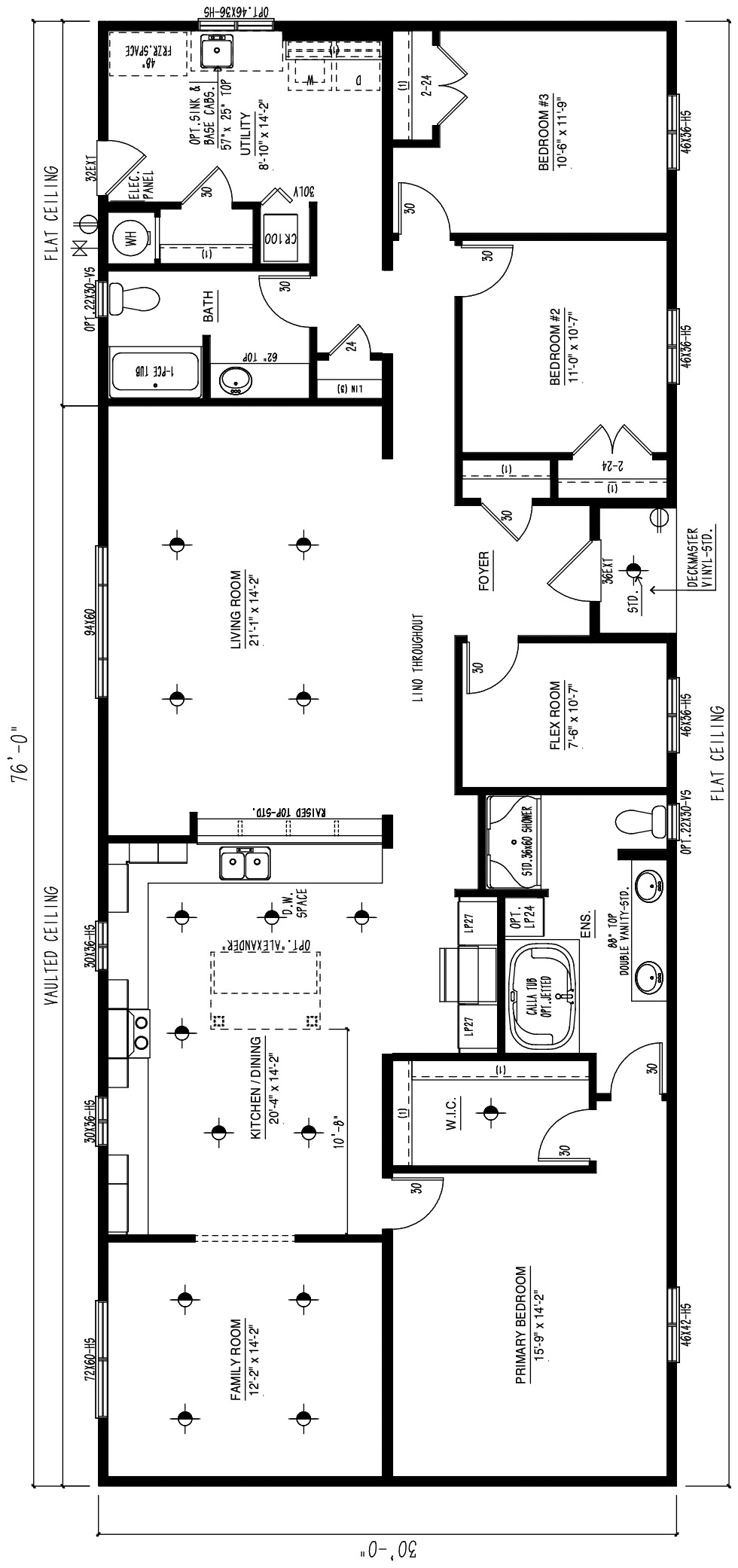 The Wendy - RTM wide modular home floor plan
